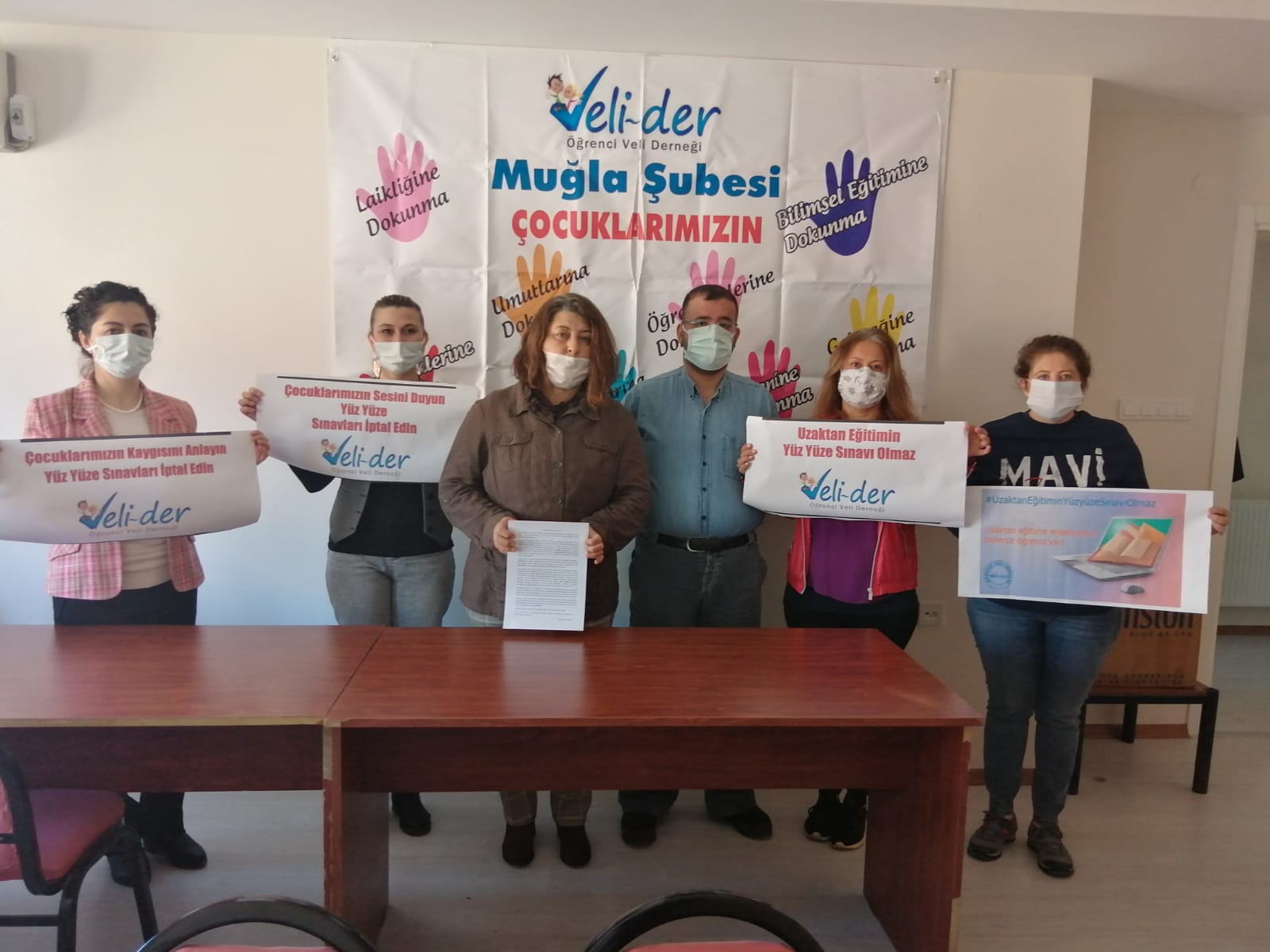 VELİ DER VE EĞİTİM SEN:  “SINAVLAR İPTAL EDİLSİN”