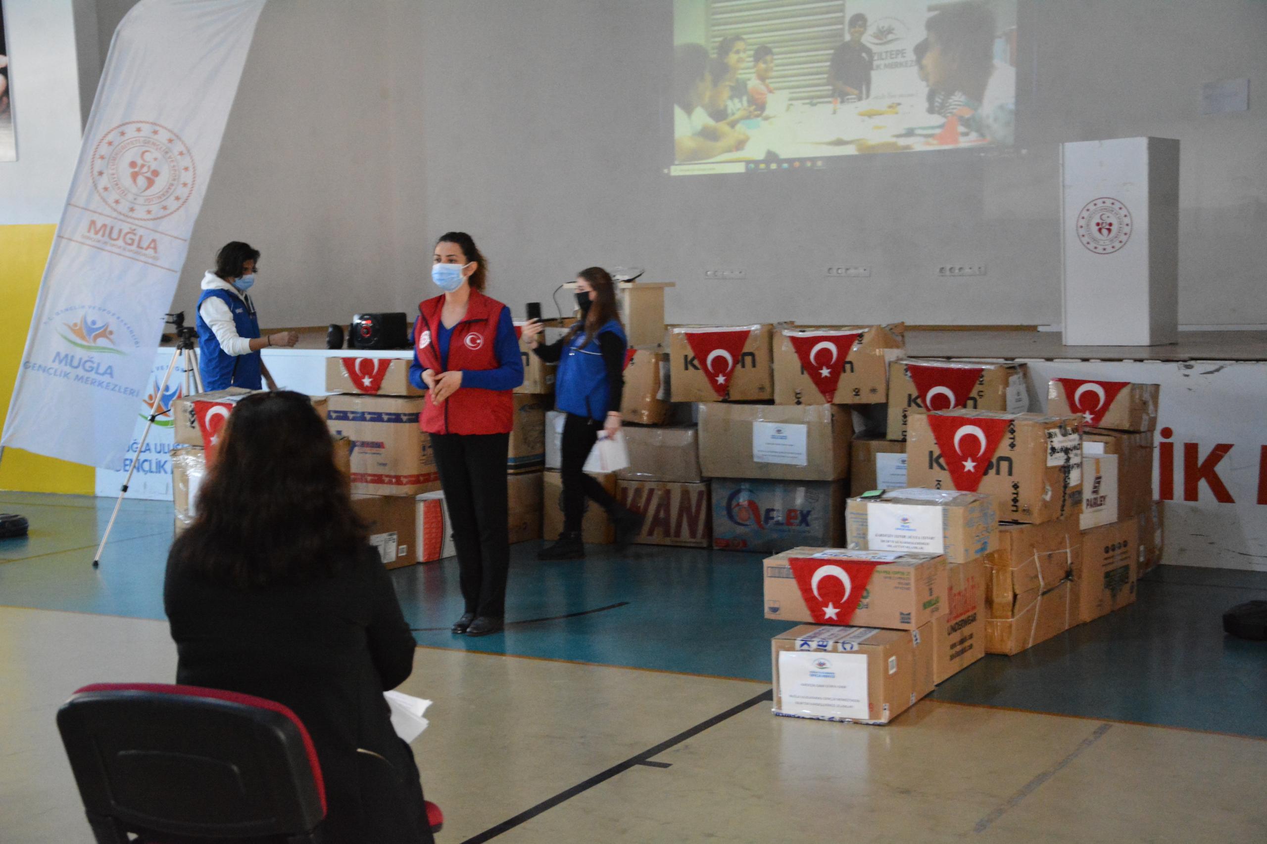 İDLİB’E MUĞLA’DAN YARDIM