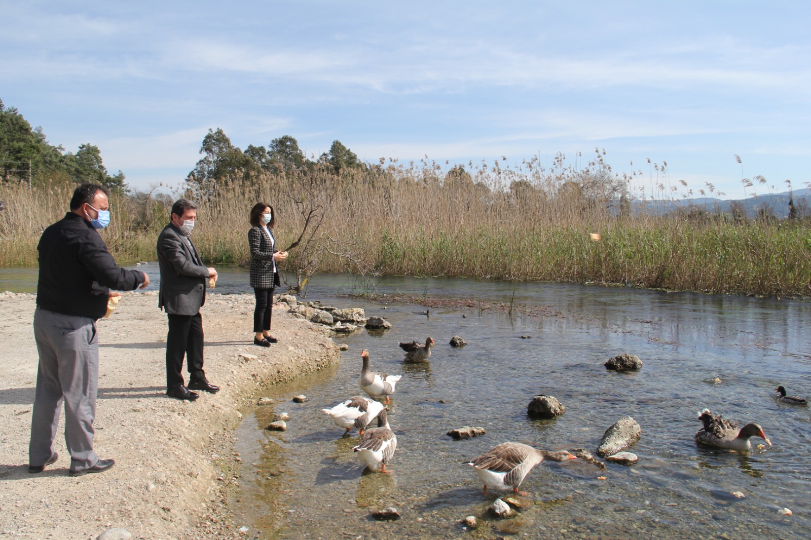 Vali Tavlı Azmak Nehrinde İnceleme yaptı