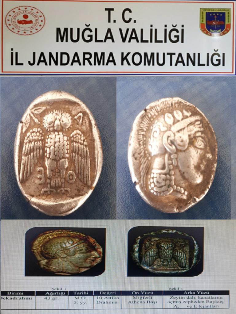 TARİHİ ESER KAÇAKÇILARI YAKALANDI