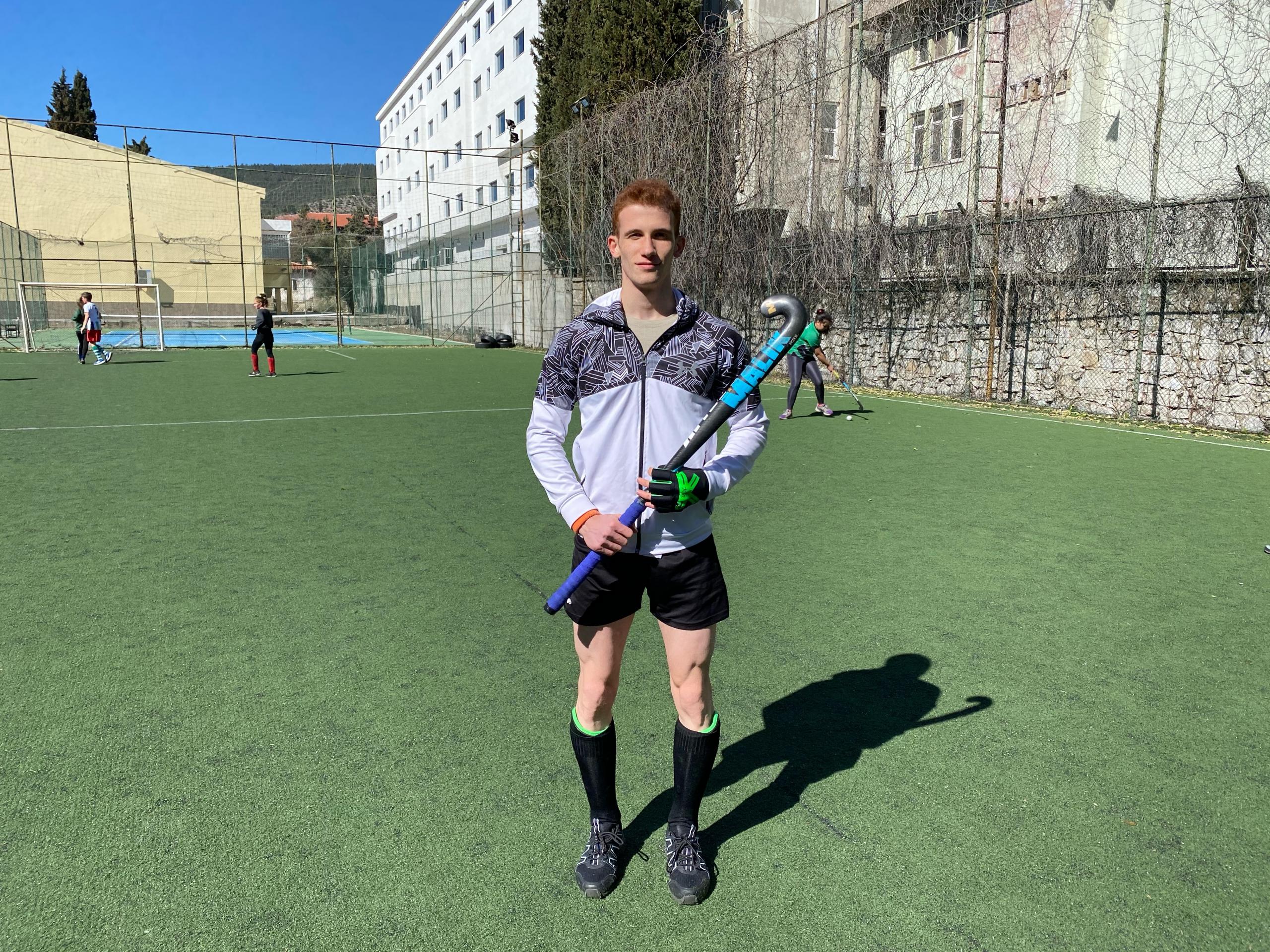 Hokey Antrenmanı için Muğla’ya geldi