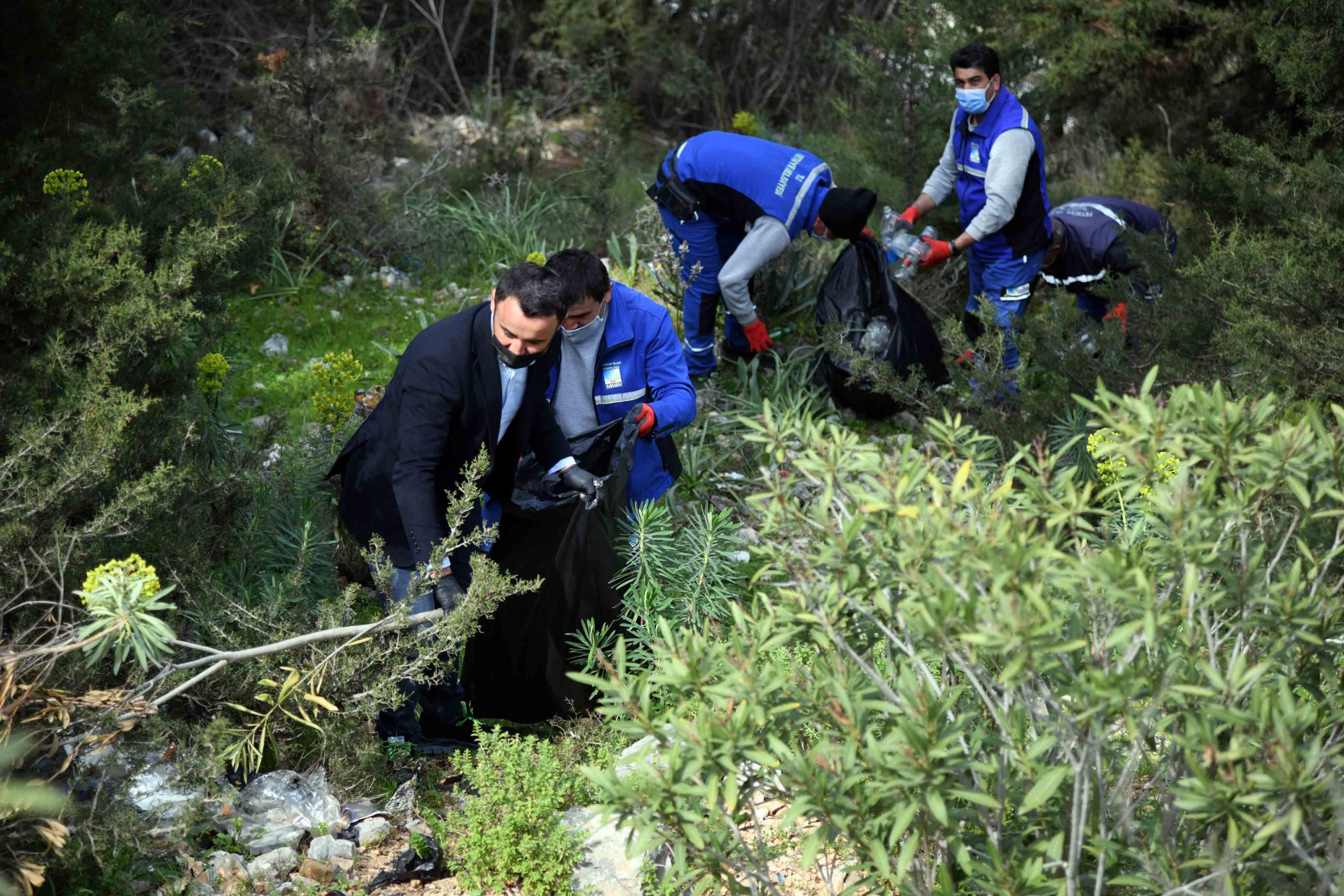 Fethiye'de çevre temizliği yapıldı
