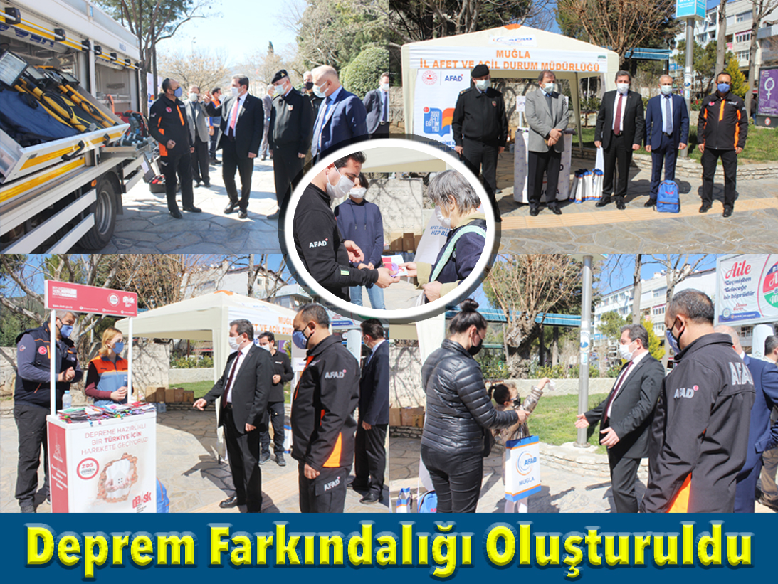 Deprem Farkındalığı Oluşturuldu