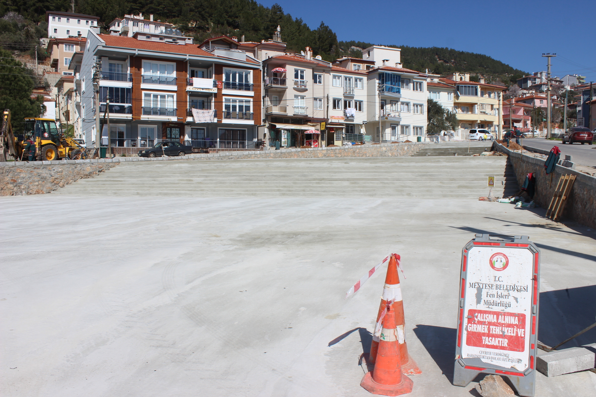 Akyol Pazar Yeri’nde düzenleme yapılıyor