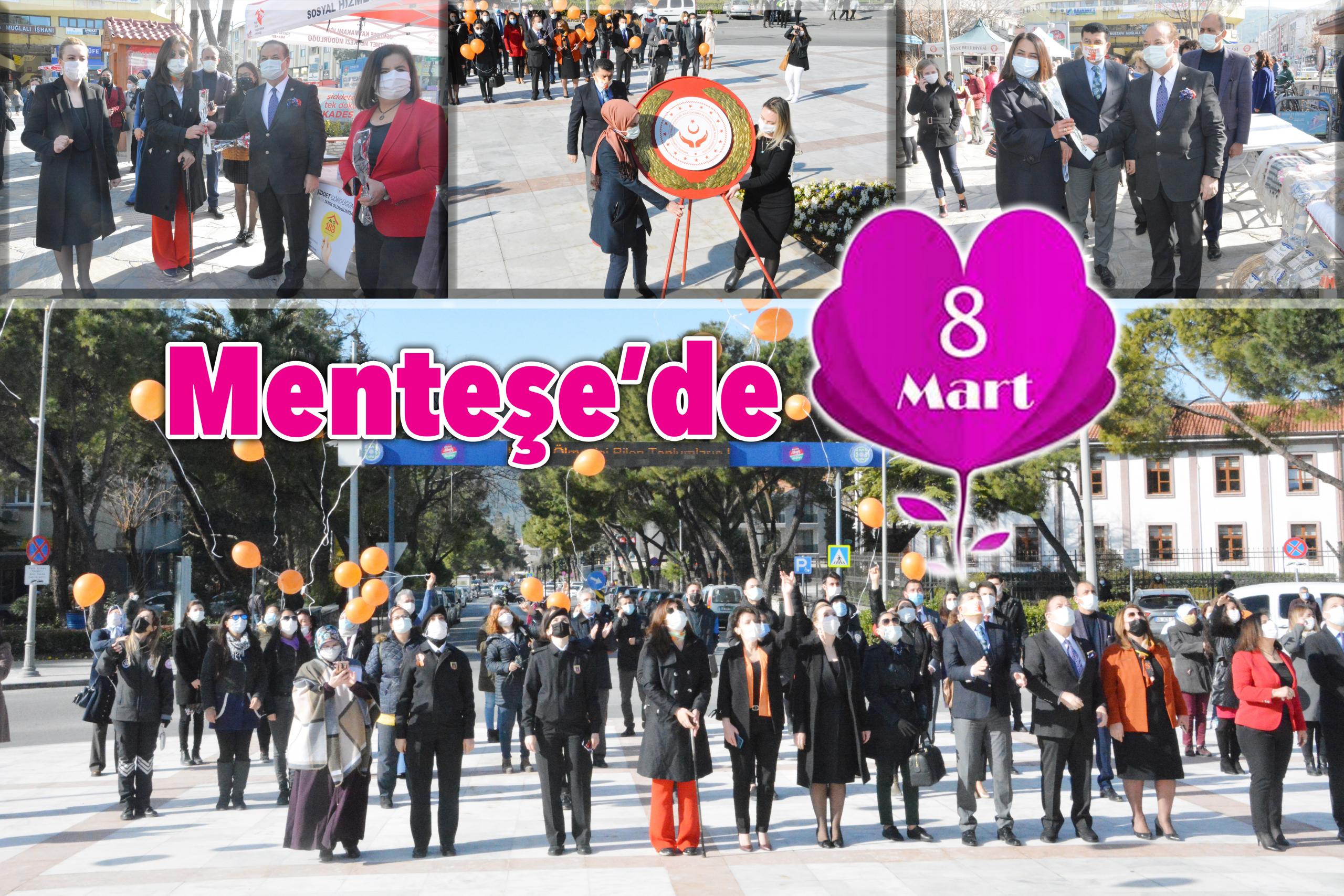 Menteşe’de 8 Mart