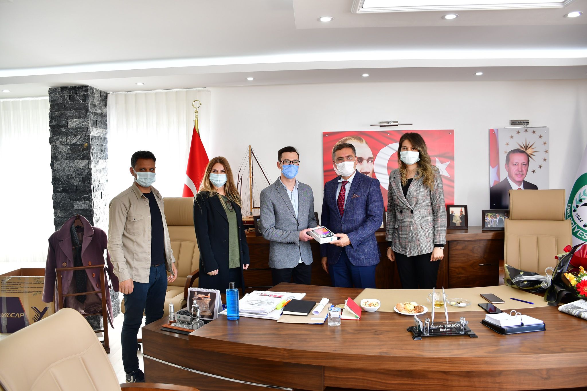 İstiklal Marşını En Güzel Yatağan’lı Öğrenci Okudu