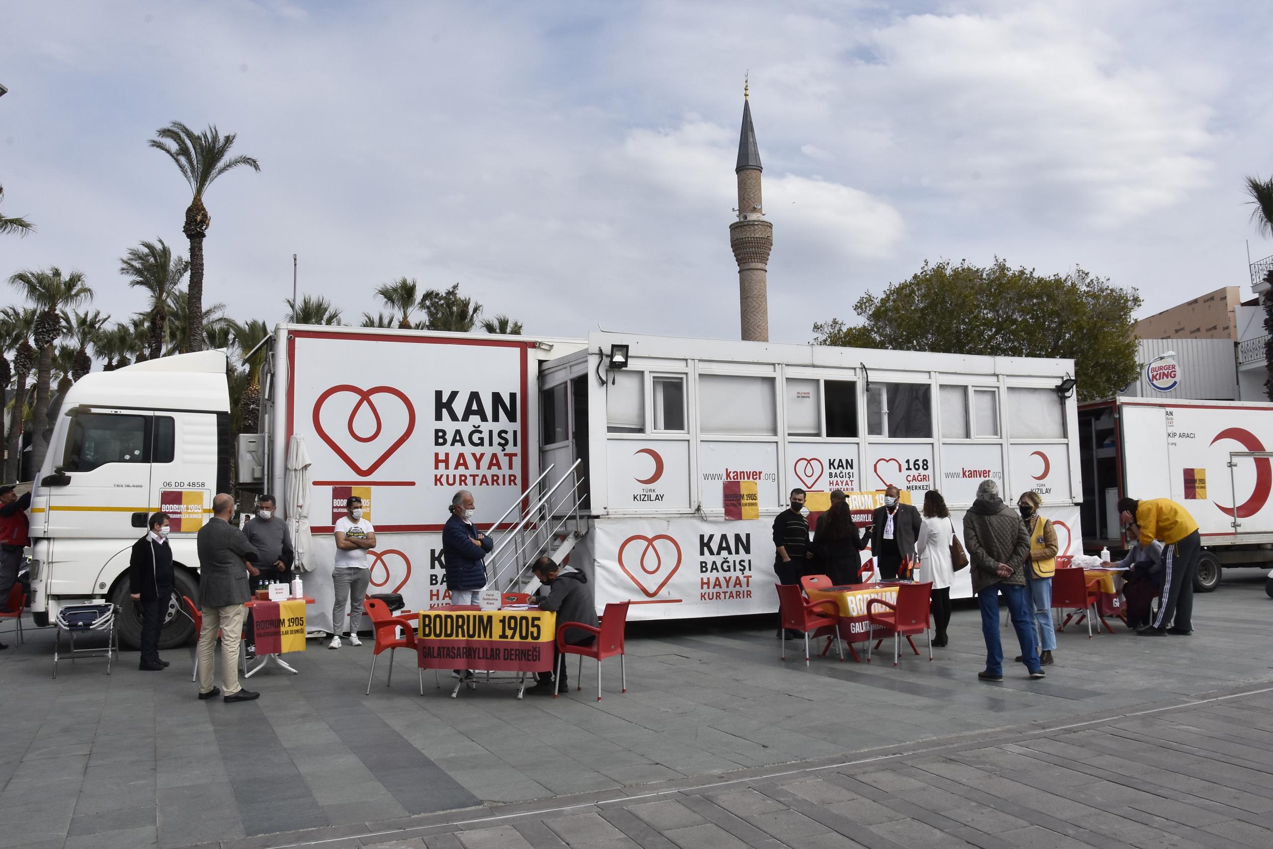 Bodrum 1905 Galatasaraylılar Derneği'nden kan bağışı kampanyası