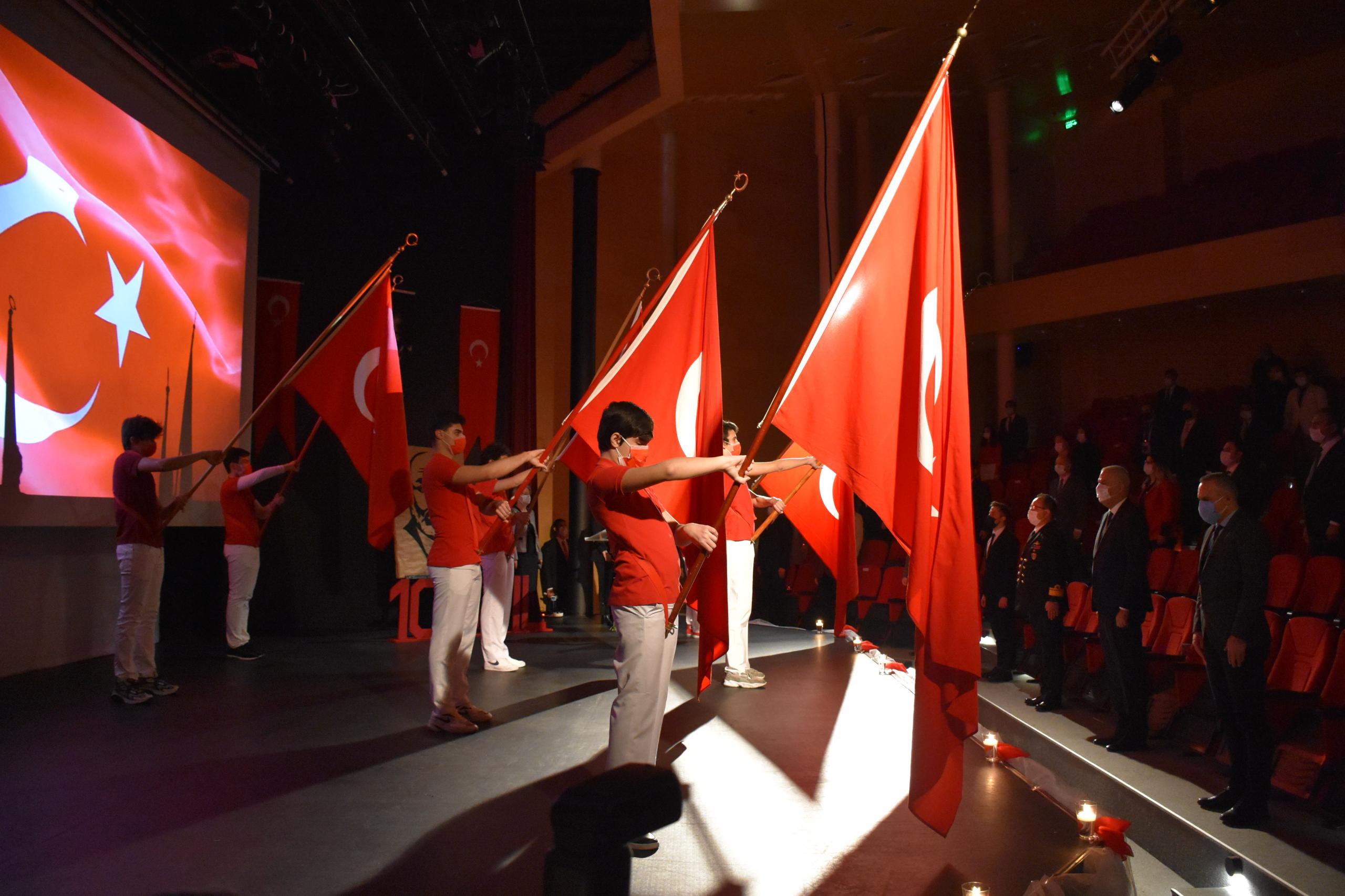 Marmaris'te İstiklal Marşı'nın Kabulü ve Mehmet Akif Ersoy'u Anma Günü programı düzenlendi