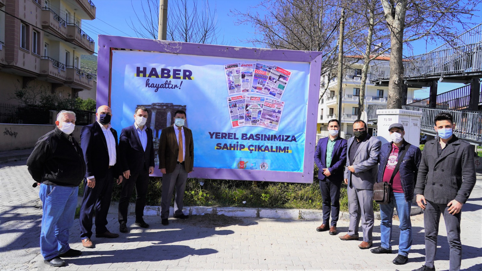 Milas, yerel basınına sahip çıktı