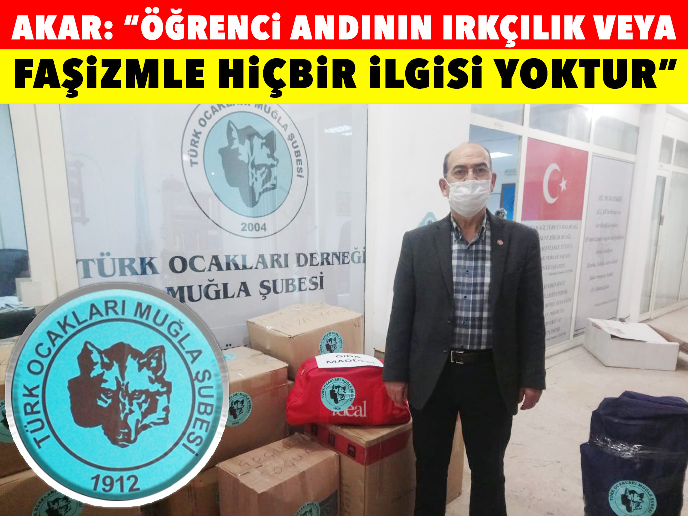AKAR:  “ÖĞRENCİ ANDININ IRKÇILIK VEYA FAŞİZMLE HİÇBİR İLGİSİ YOKTUR”