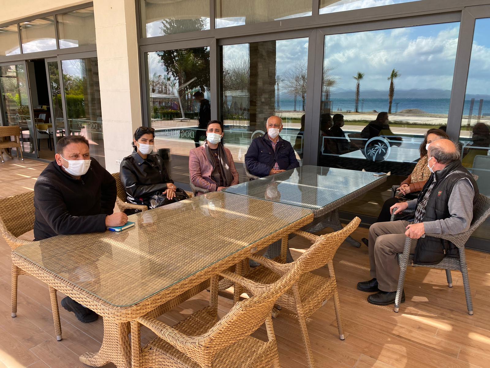 BAŞKAN YARDIMCISI ÖREN’DE İNCELEMELER YAPTI