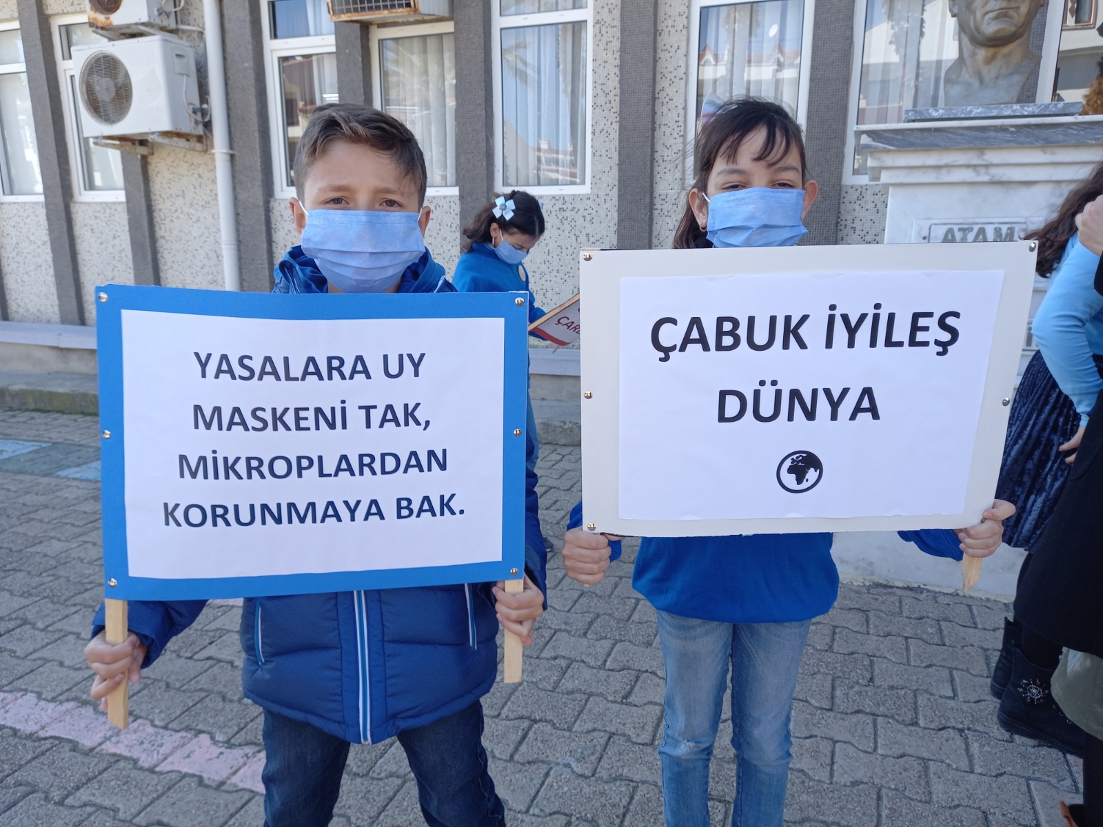 Datça'da "Muğla mavi olsun, mavi kal Datça" etkinliği