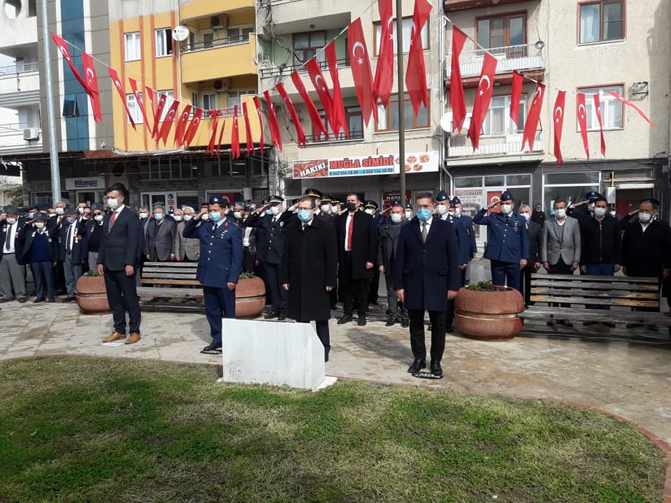ÇANAKKALE ŞEHİTLERİ YATAĞAN’DA TÖRENLE ANILDI
