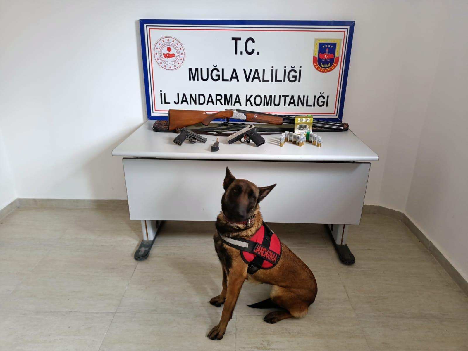 ruhsatsız tabanca operasyonunda 1 gözaltı