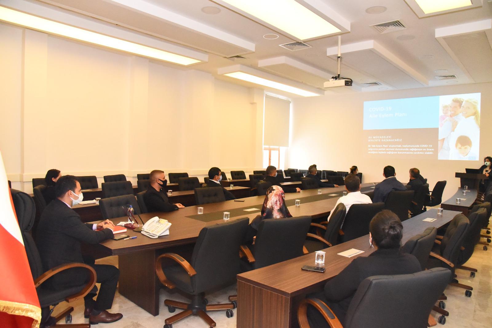 Valilik personeline hijyen eğitimi verildi