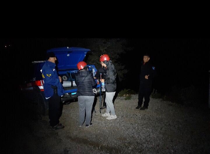 Mahsur kalan şahıslar kurtarıldı