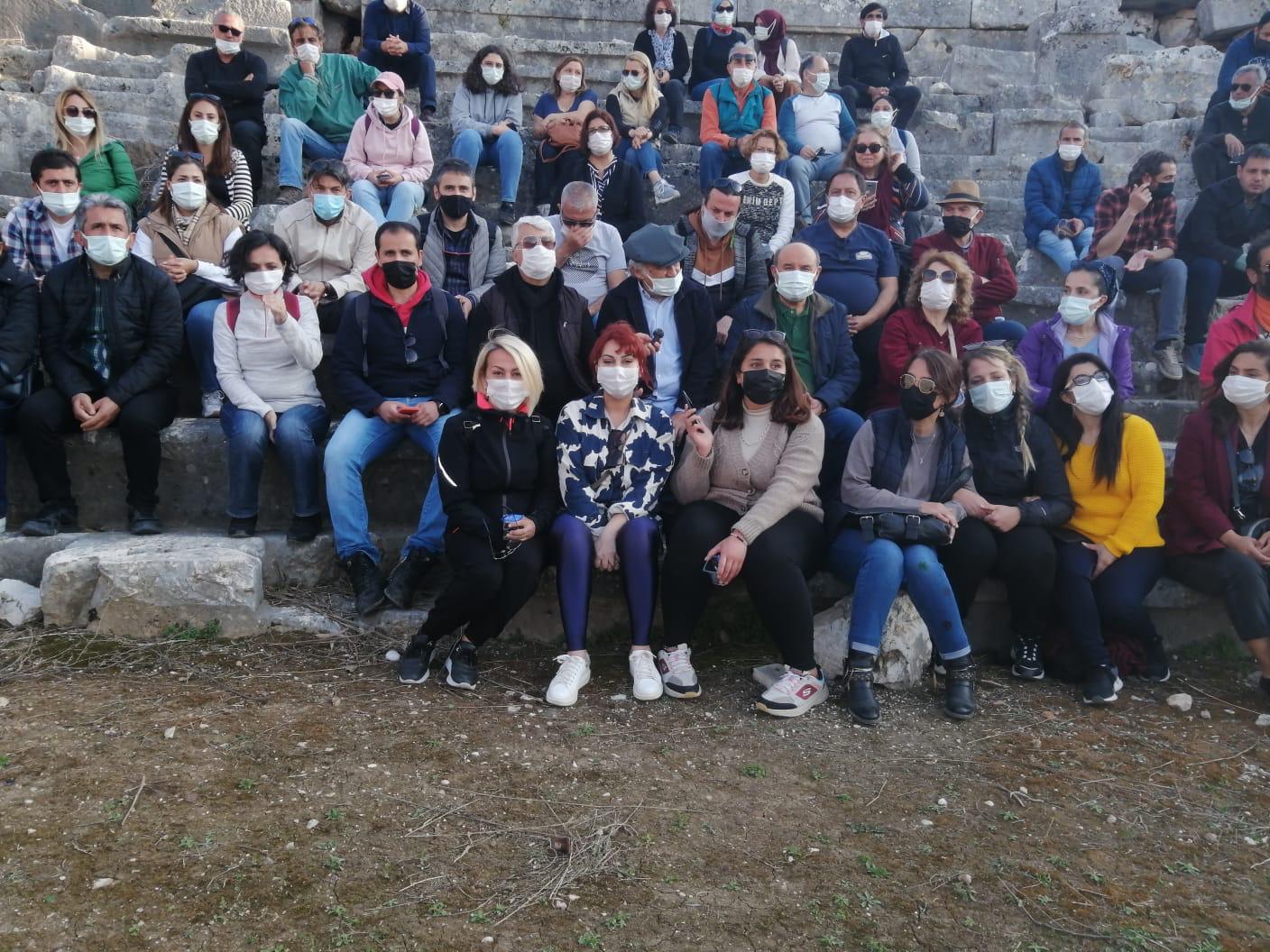 TLOS ANTİK KENTİNDE İNCELEME YAPILDI