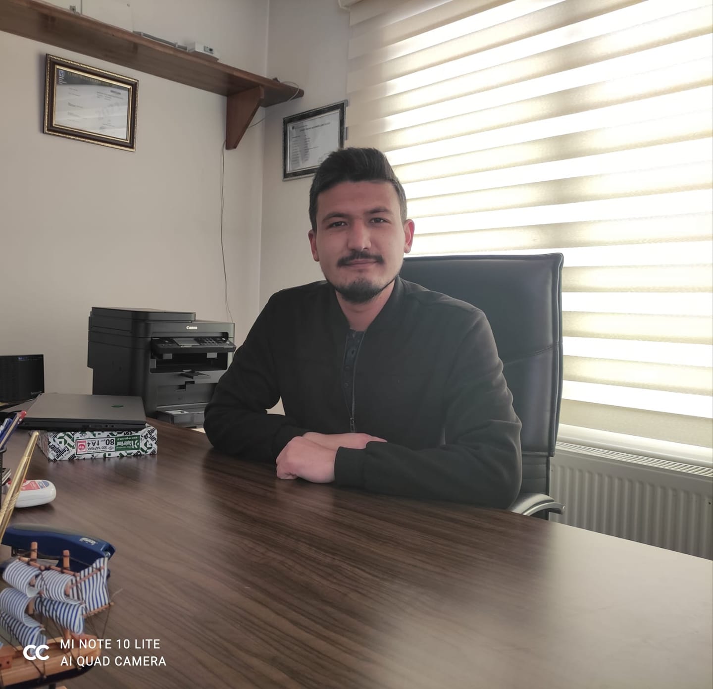 YATAĞAN’LI GENÇ MÜHENDİS KENDİ OFİSİNİ AÇTI