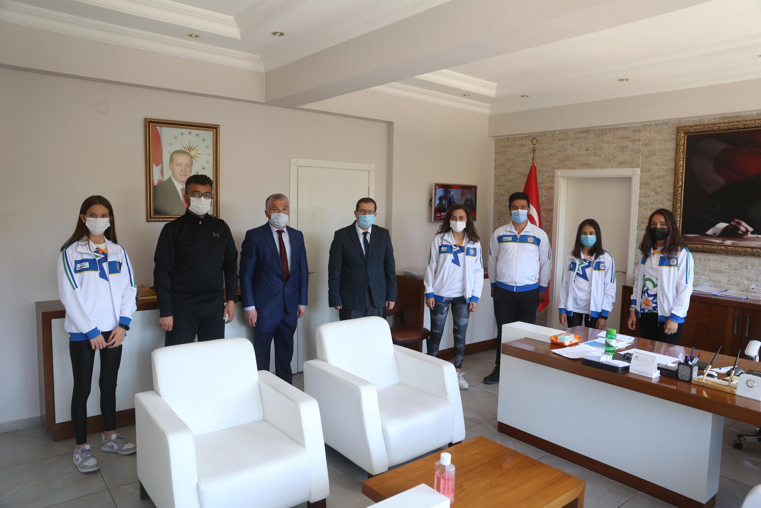 MADALYALI OKÇULARDAN KÖKÇÜ’YE ZİYARET