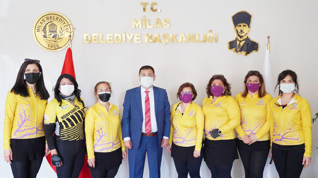 MOR PEDAL’DAN BAŞKAN TOKAT’A ZİYARET