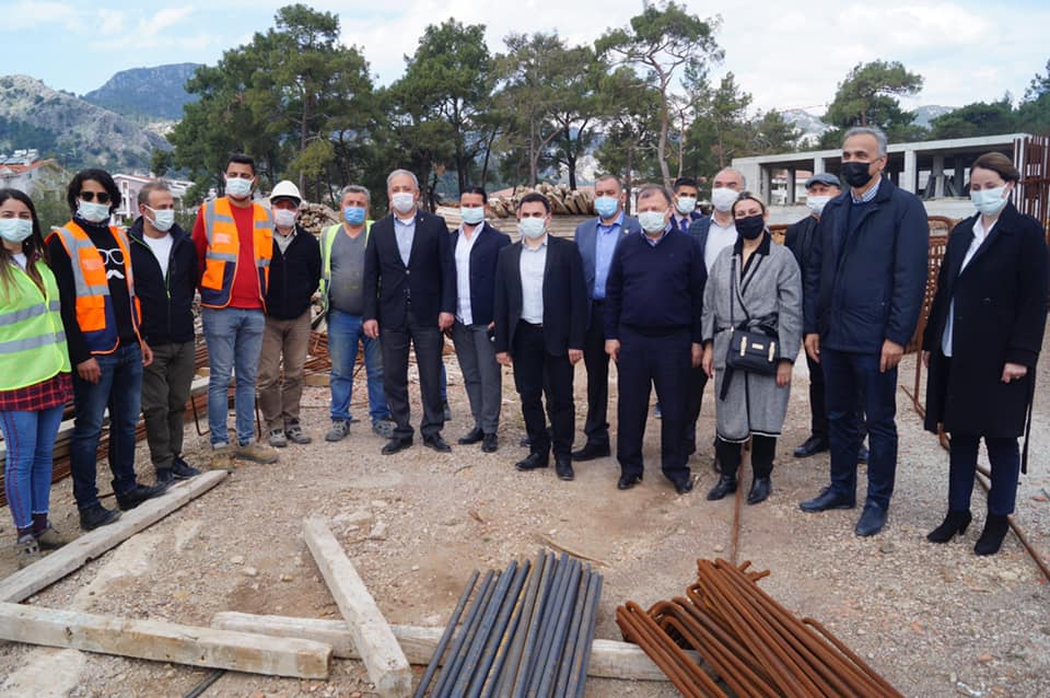 Marmaris Devlet Hastanesi inşaatının en kısa zamanda bitirilmesi planlanıyor