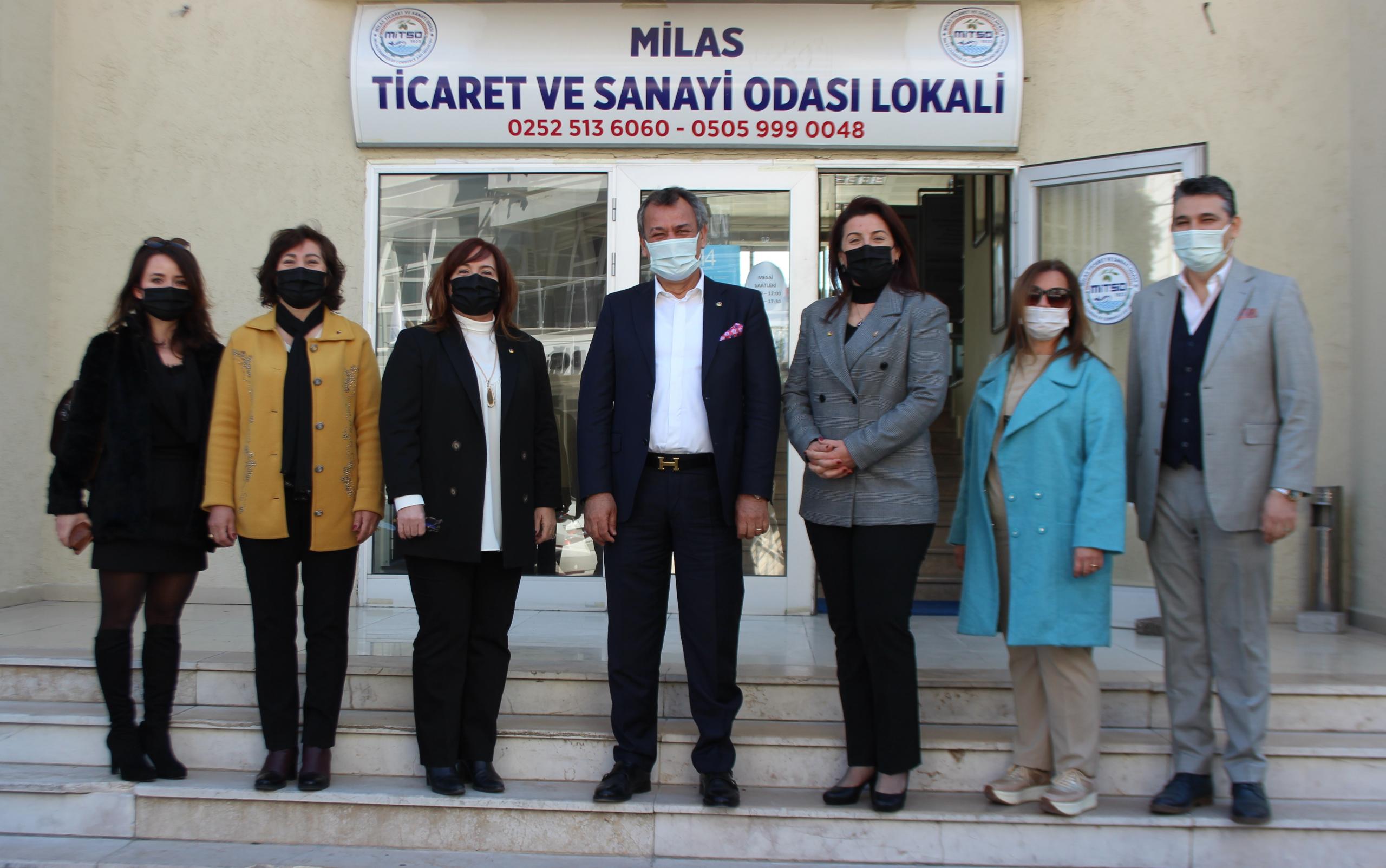 KADIN GİRİŞİMCİLERDEN MİTSO’YA ZİYARET