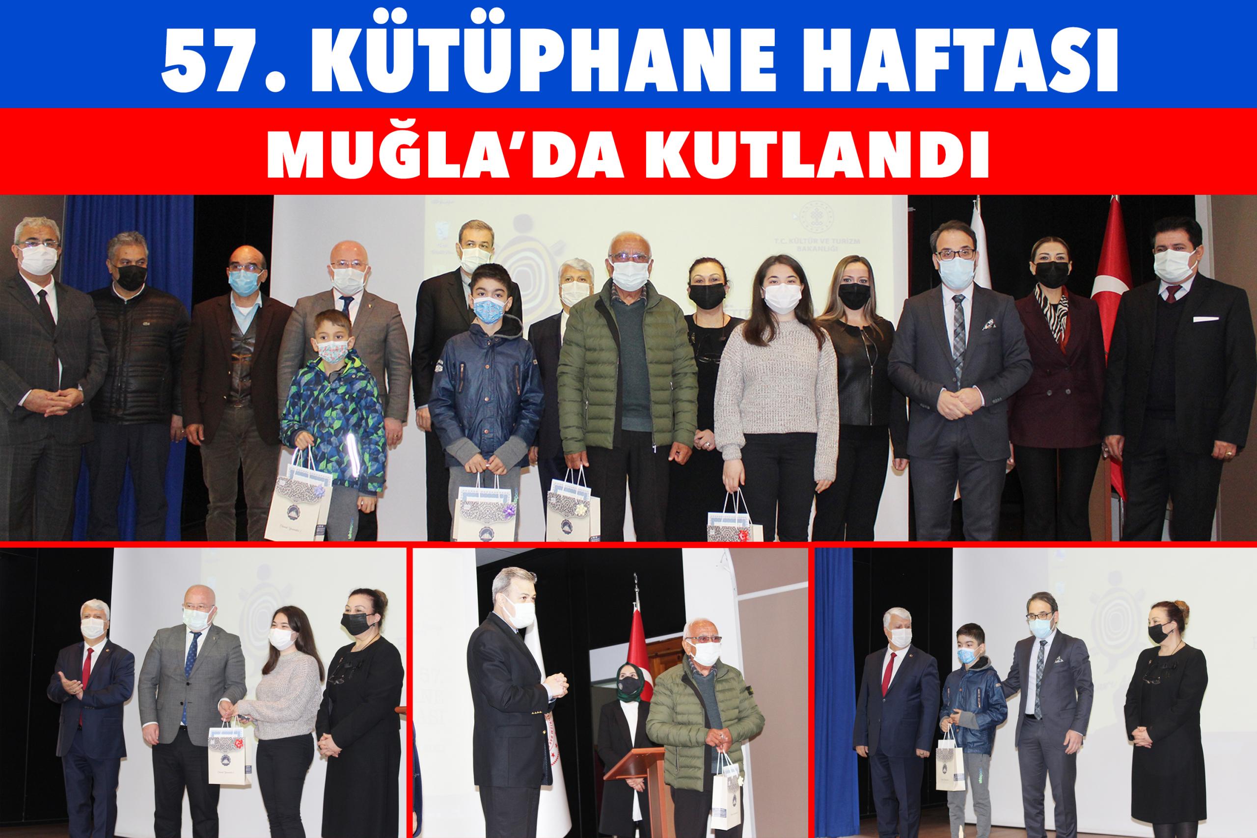 57. KÜTÜPHANE HAFTASI MUĞLA’DA KUTLANDI