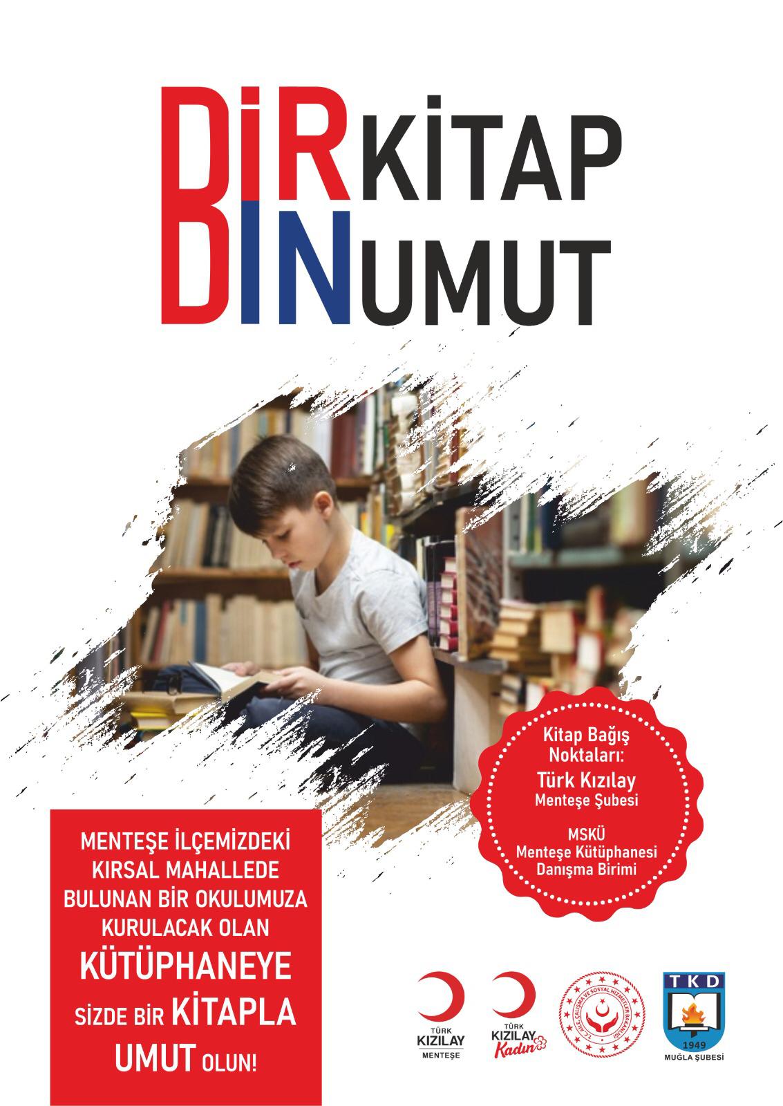 KIZILAY’DAN “BİR KİTAP BİN UMUT” KAMPANYASI