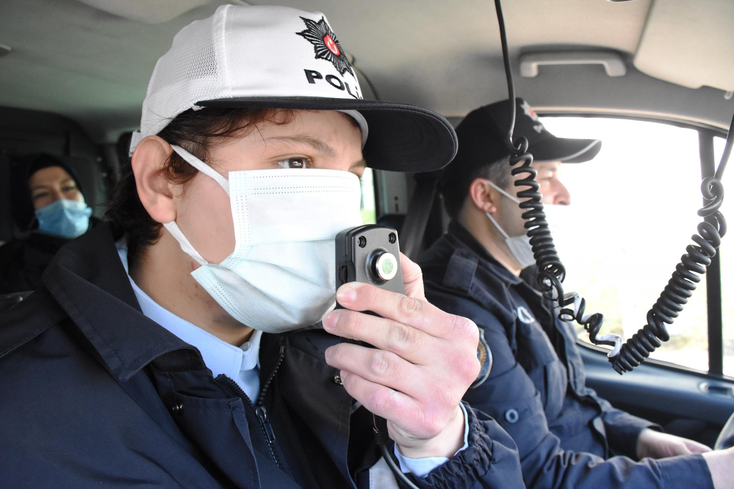 otizmli genç kızın polis aracıyla gezme hayali gerçek oldu