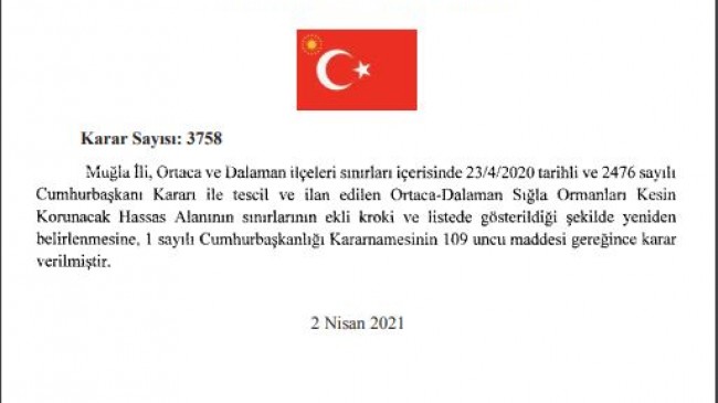 Ortaca ve Dalaman’da sığla ormanlarının kesin korunacak alanları belirlendi