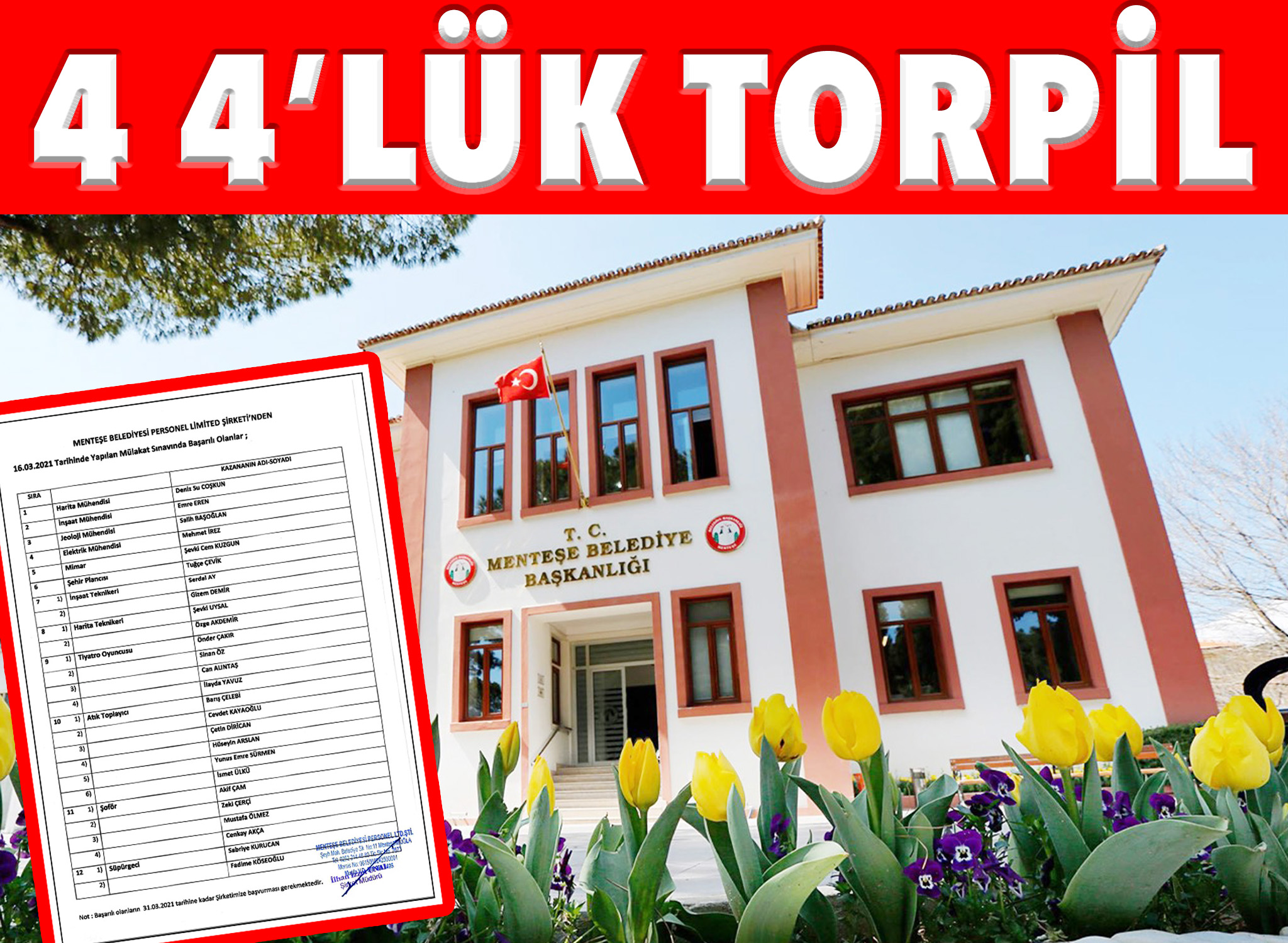 4 4’LÜK TORPİL