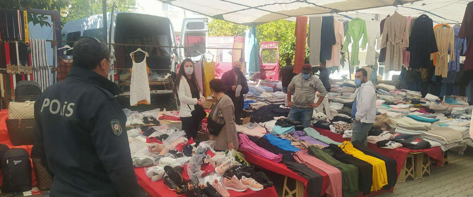 Datça'da Kovid-19 denetimleri devam ediyor