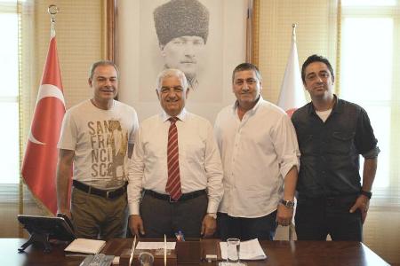 Gürün ve Çeker’den Fethiyspor’a destek