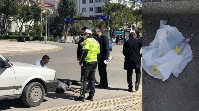 VALİLİK ÖNÜNDE İNTİHAR GİRİŞİMİ