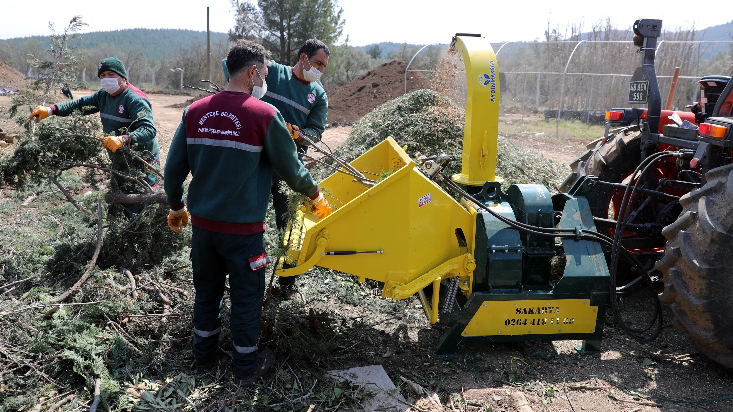Çevresel atıklar gübreye dönüştürülüyor