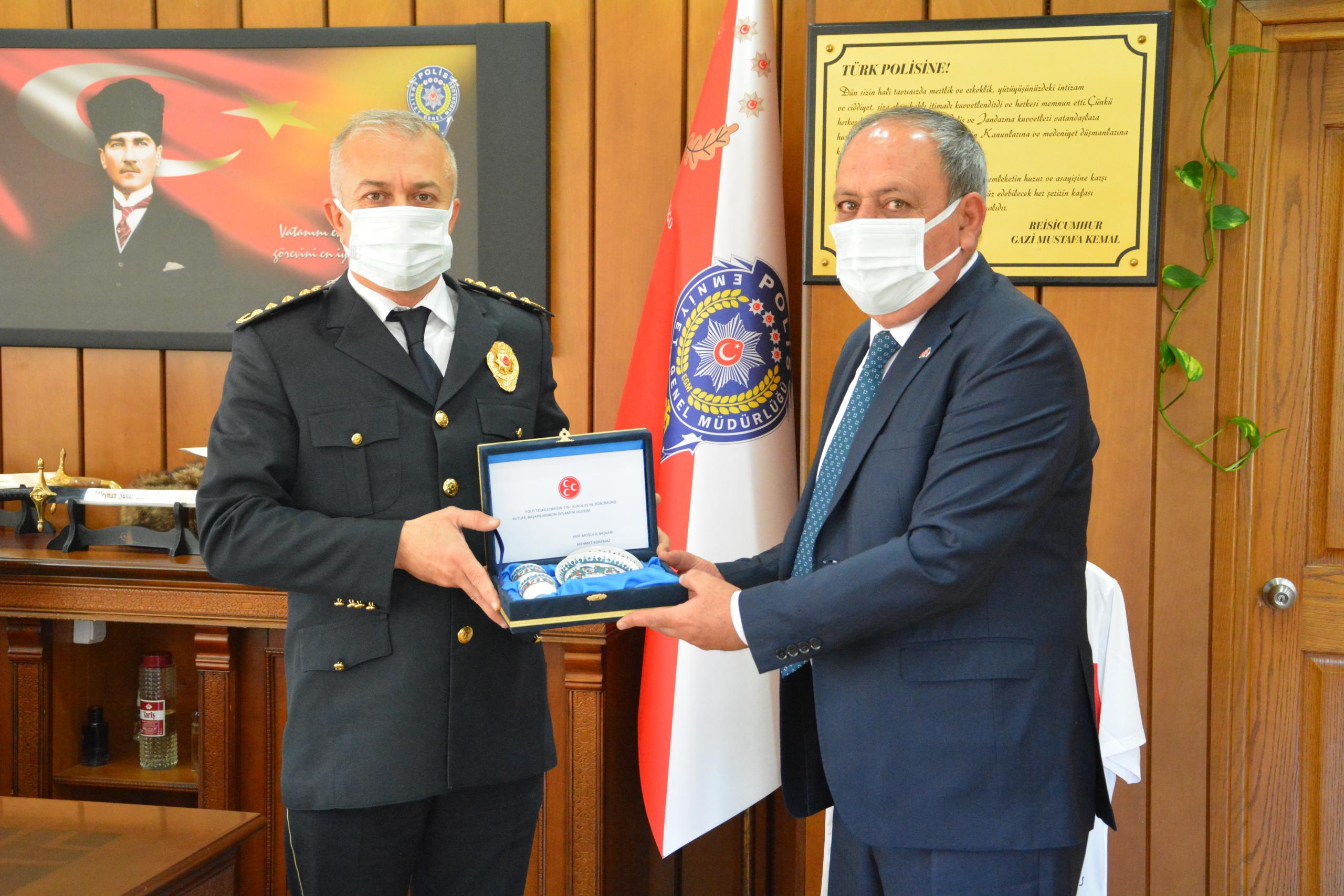 MEHMET KORKMAZ’DAN DİLBEROĞLU’NA ZİYARET