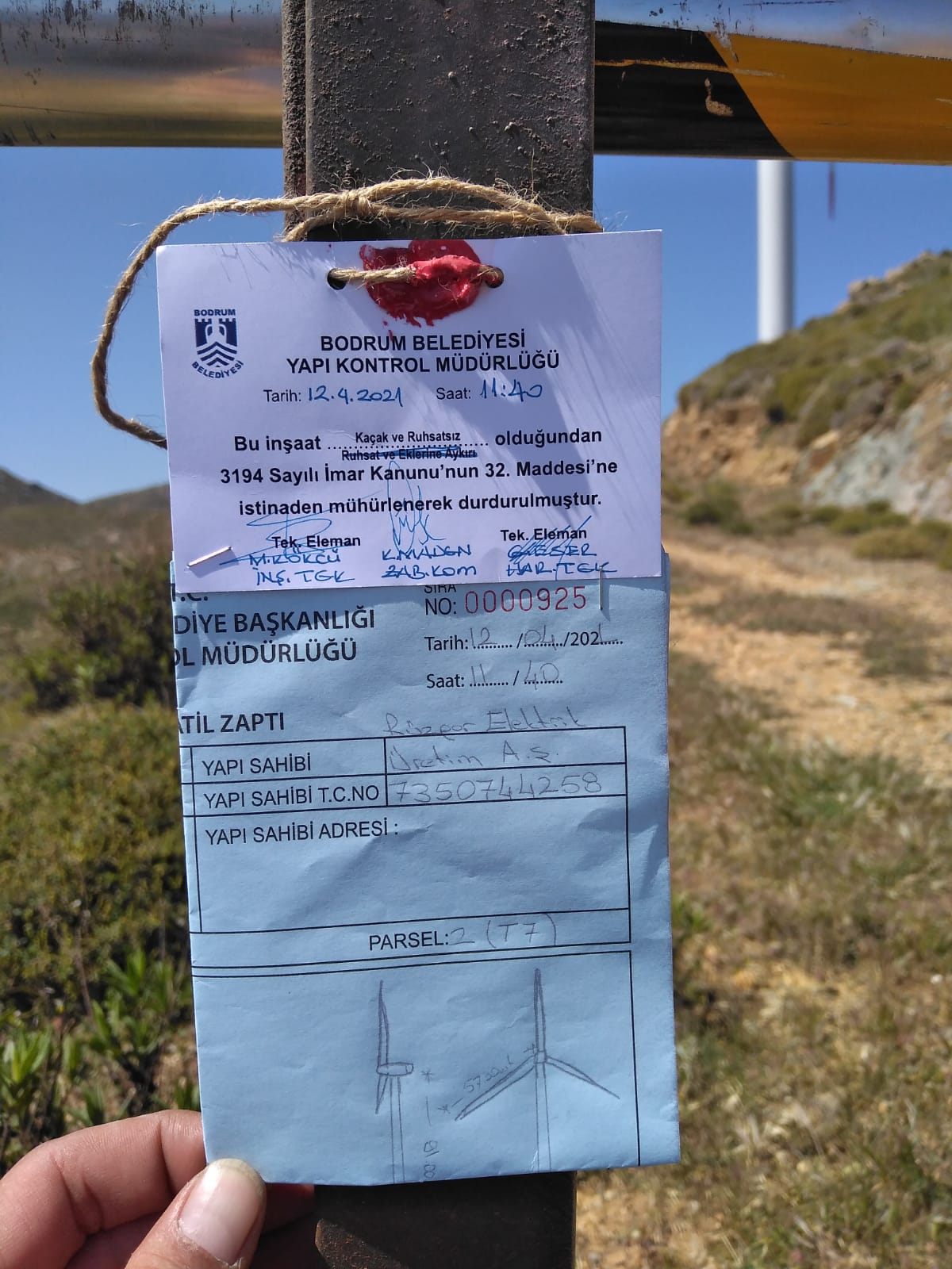 BODRUM’DA KAÇAK TÜRBİNLER MÜHÜRLENDİ