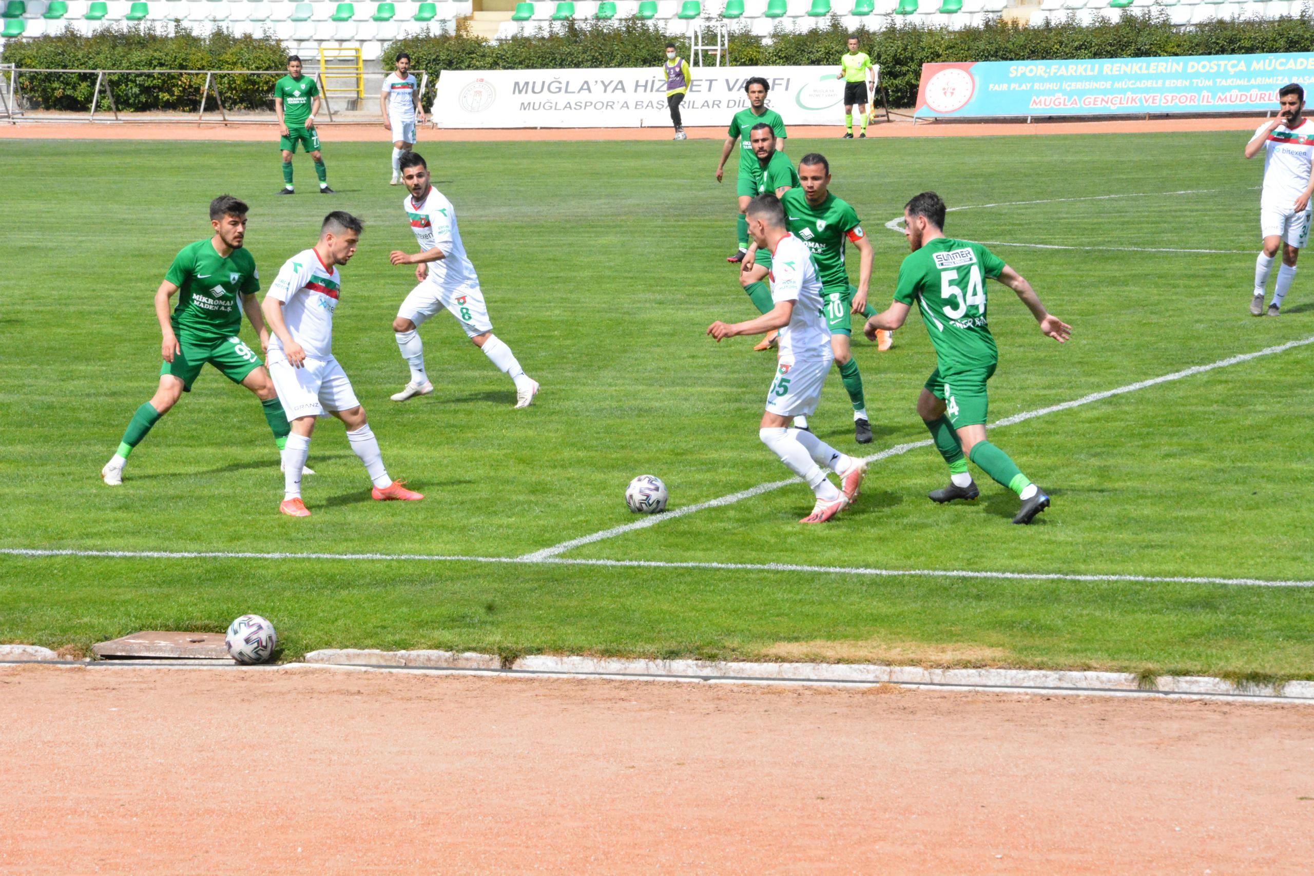 MUĞLASPOR’DA GEÇ GELEN GALİBİYET