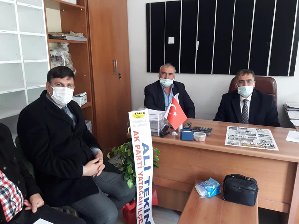 TOKSÖZ’DEN MUHTARLAR DERNEĞİNE İADEYİ ZİYARET