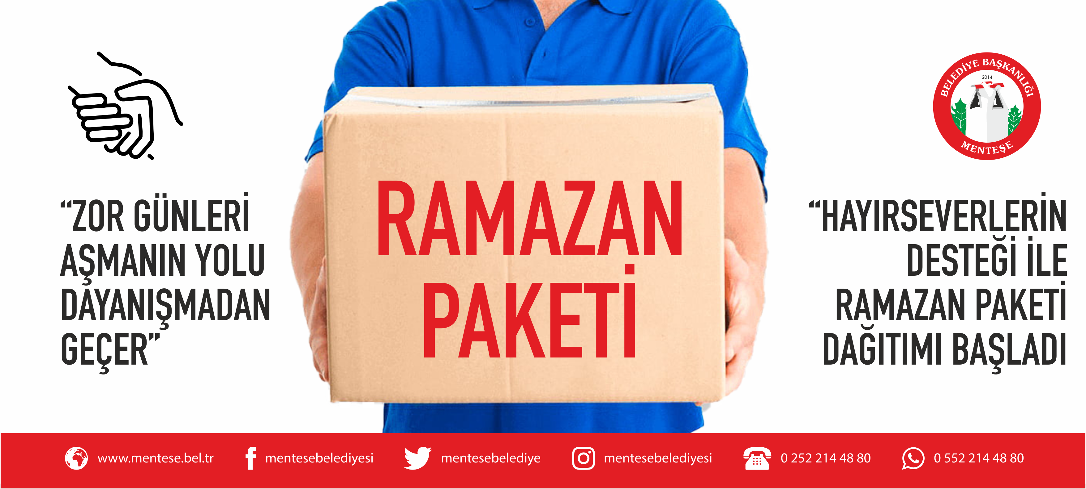 İHTİYAÇ SAHİPLERİNE RAMAZAN KOLİSİ DAĞITIMI BAŞLADI