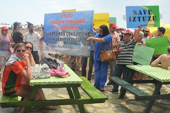 İztuzu için yerinde eylem