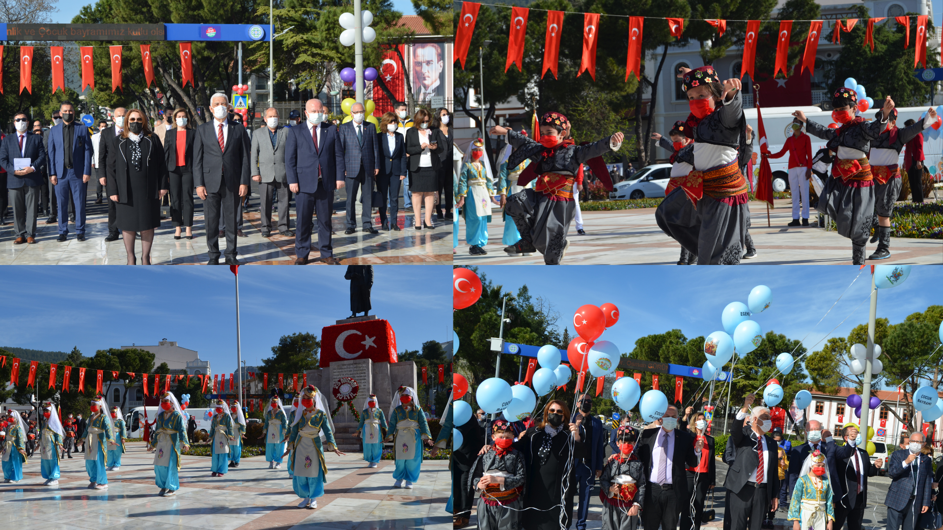 Muğla 23 Nisan’ı kutladı