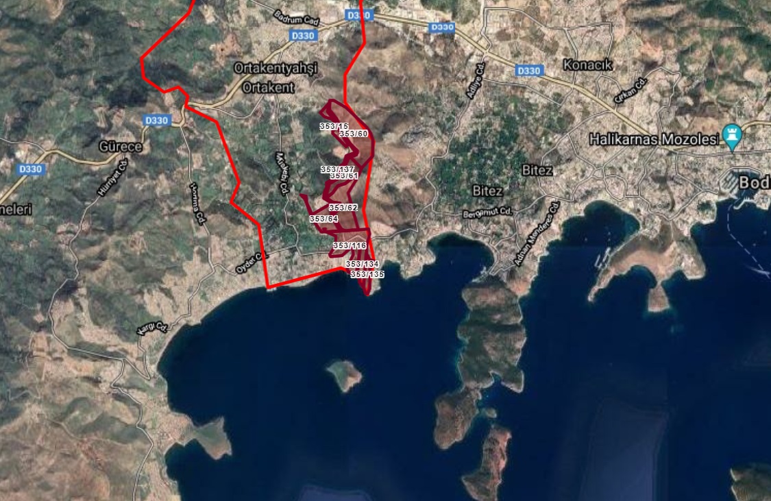 DEV ARAZİLERİN İMARI DEĞİŞTİRİLDİ