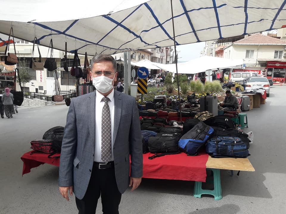 YATAĞAN MERKEZDE KAPANMA ÖNCESİ SON AÇIK PAZAR