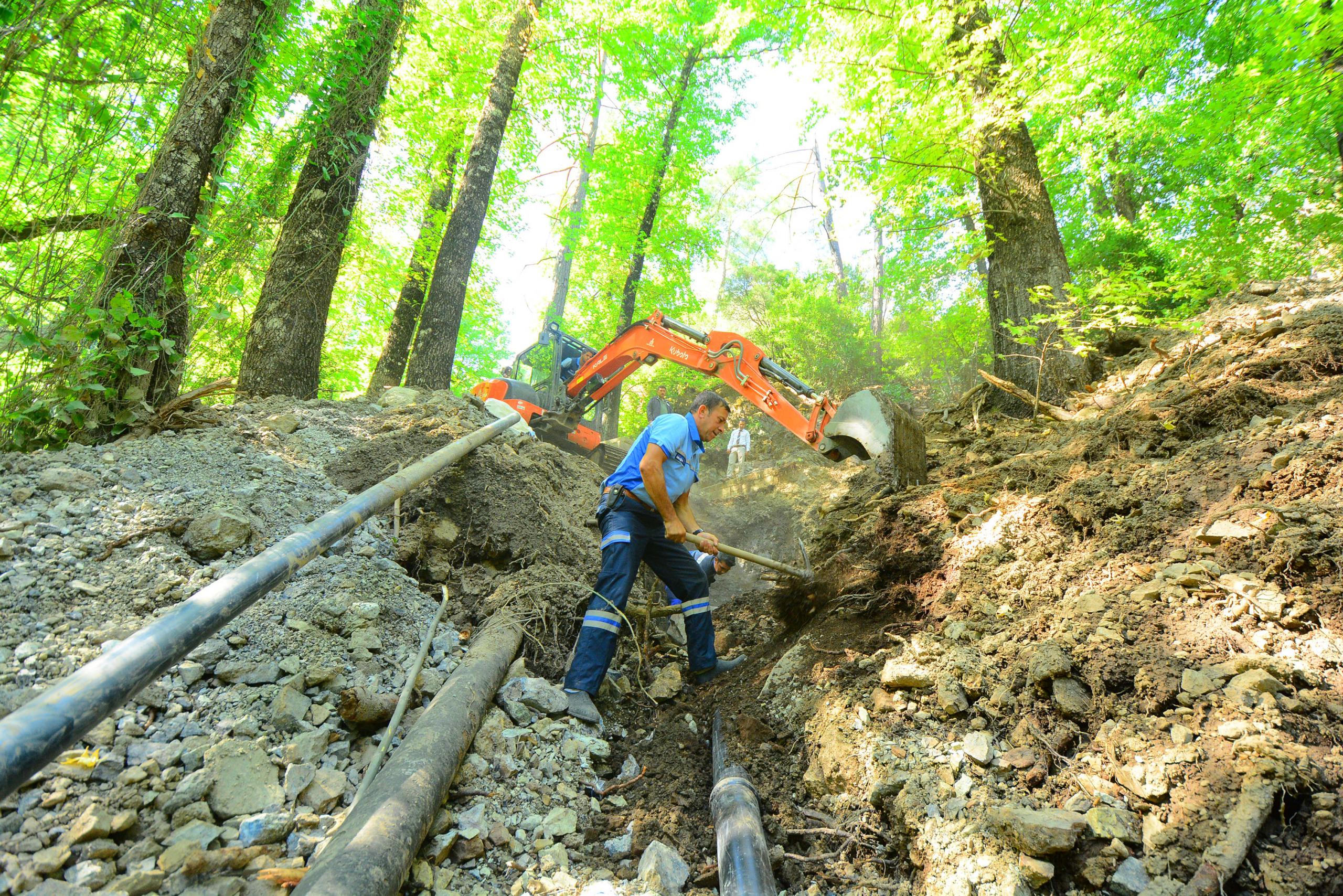  ULA’YA EK İÇME SUYU SAĞLANDI