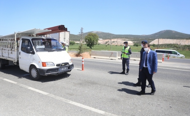 KAYMAKAM KÖKÇÜ, UYGULAMA NOKTASINI DENETLEDİ