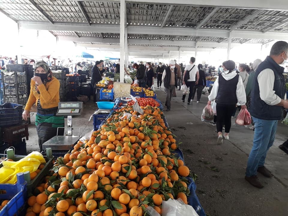  YAŞ SEBZE MEYVE VE FİDE PAZARI AÇILACAK