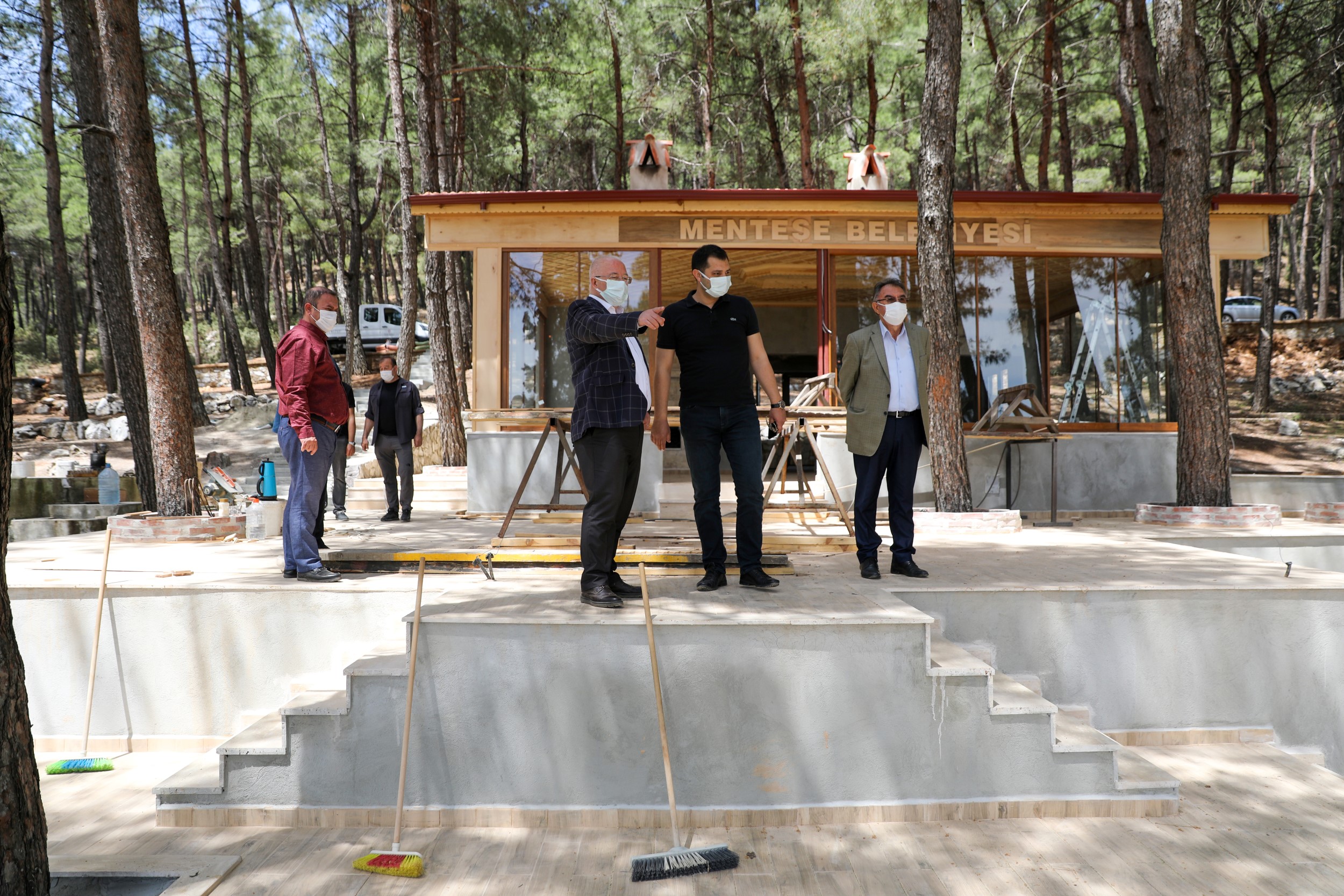 KIZILDAĞ MESİRE ALANINDA ÇALIŞMALAR DEVAM EDİYOR