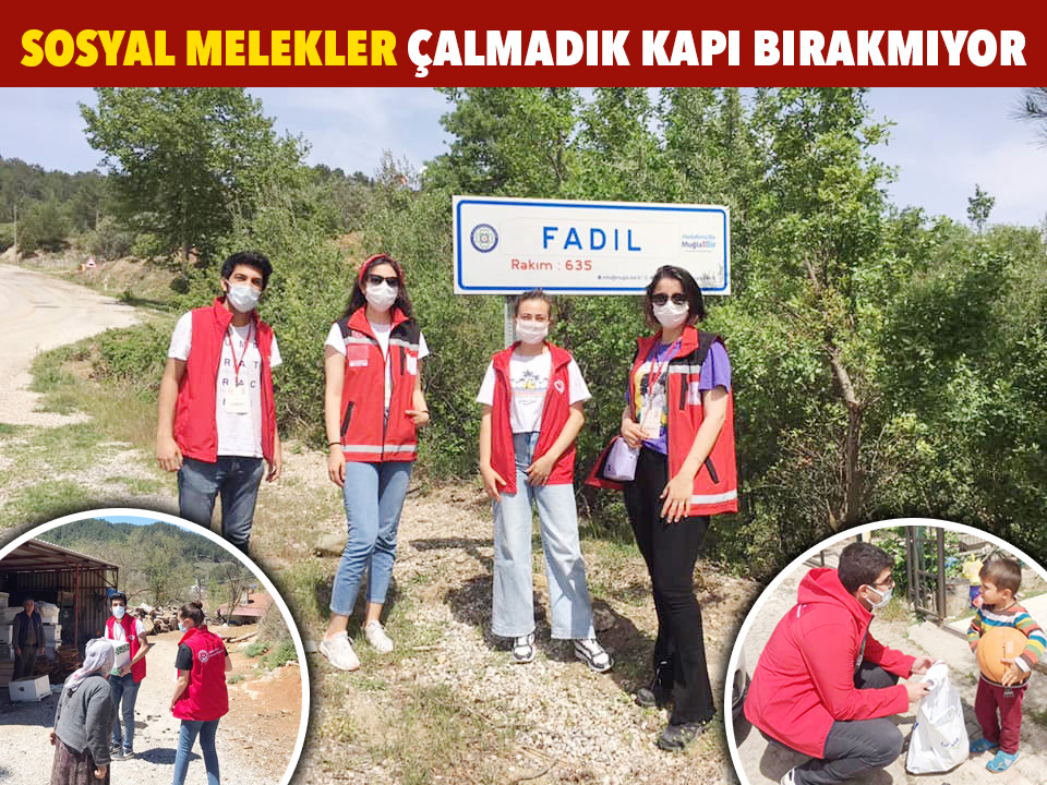 YALNIZ DEĞİLSİNİZ!  SOSYAL MELEKLER ÇALMADIK KAPI BIRAKMIYOR