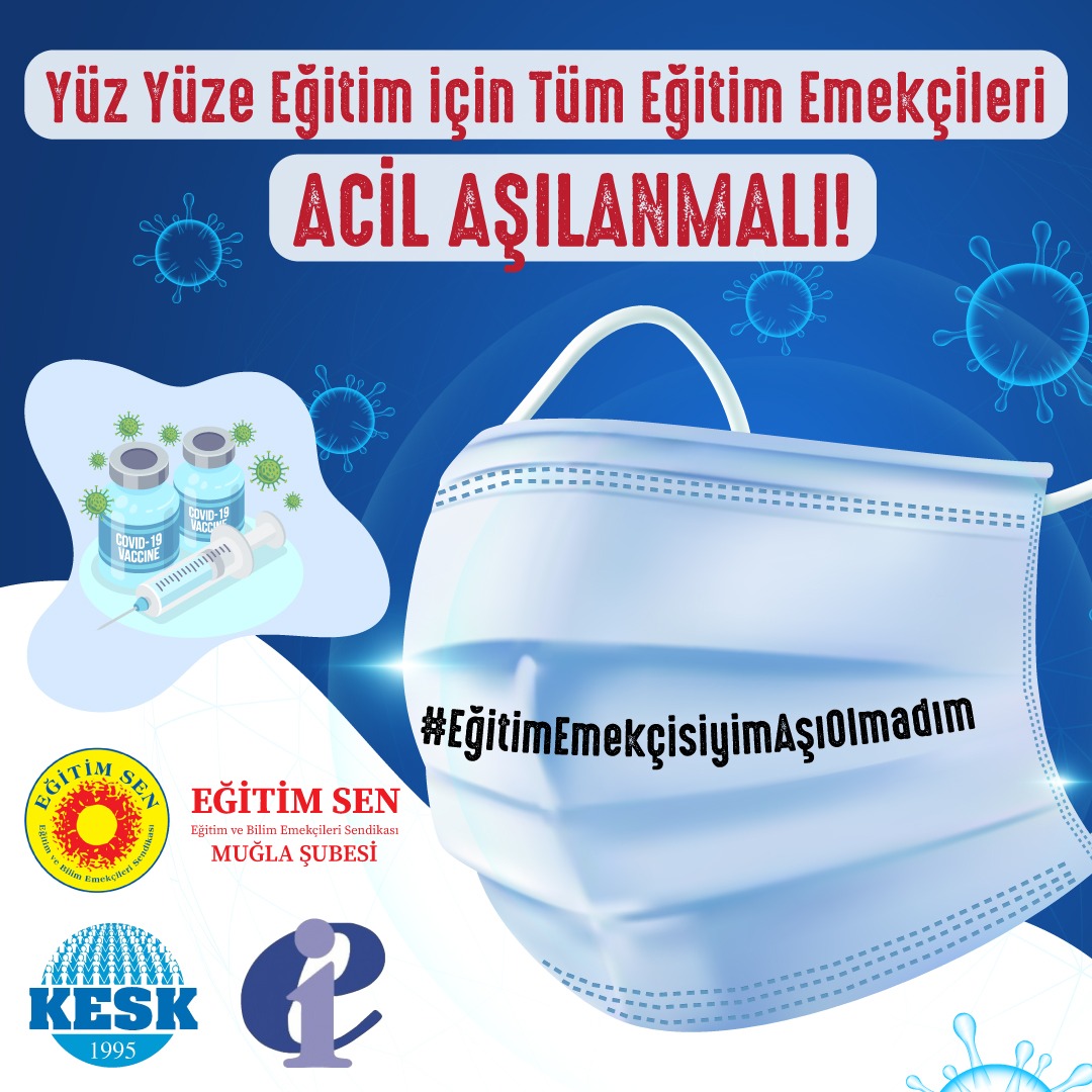 EĞİTİM EMEKÇİLERİNİN EYLEMİ MUĞLA'DAN BAŞLADI